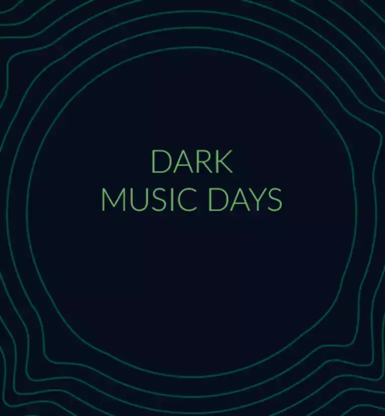 Dark music days logo