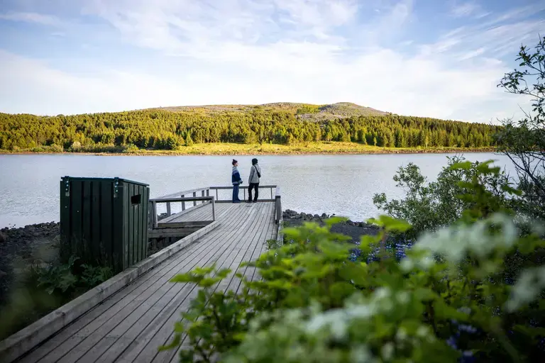 Hvaleyrarvatn-lake-in-Hafnarfjordur-city-area-reykjavik